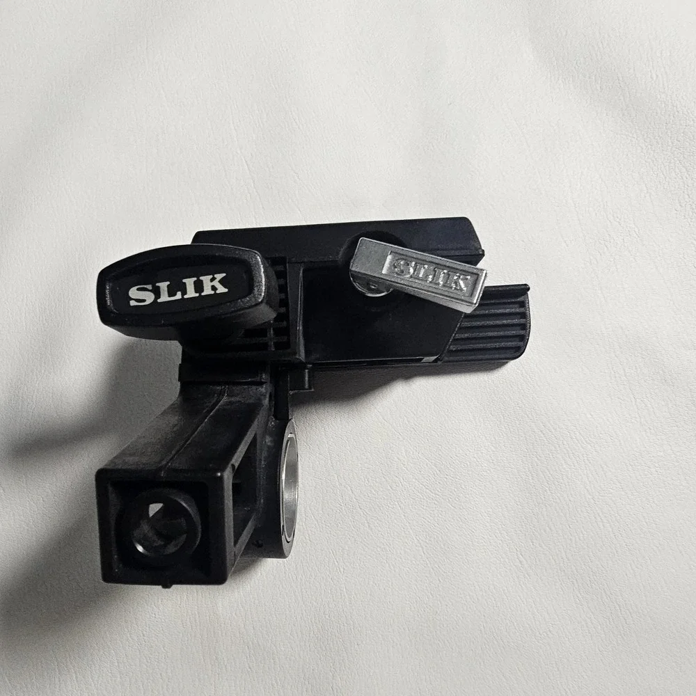 SLIK Universal U-212 Tripod w/ Pan Head PARTS Repair Broken‎ Mount